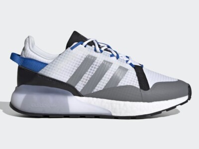 Adidas Originals Unisex ZX 2K Boost Turnschuhe Sneaker (H06570) Weiß UVP 100£