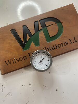 #ad McDaniel Controls Gauge 0 60 PSI Pressure 1 4quot; NPT $15.00