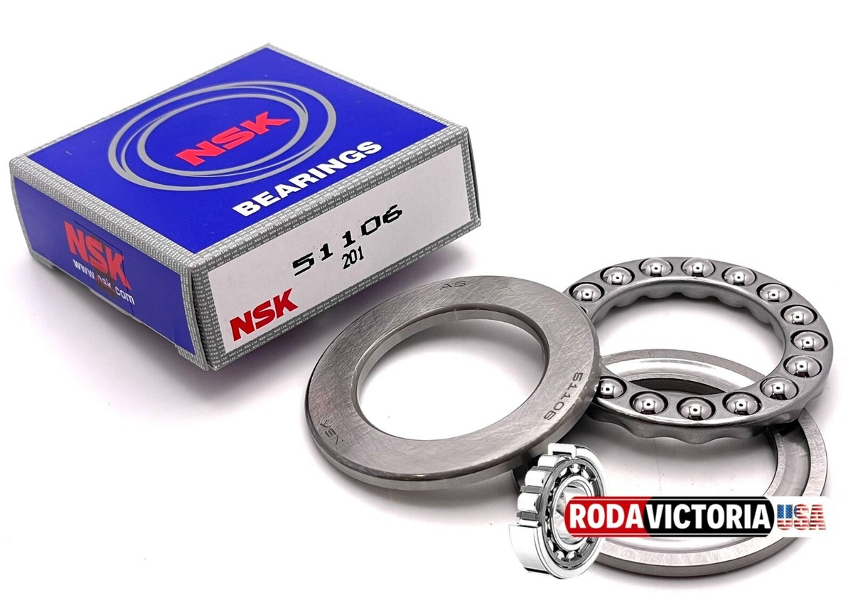 NSK JAPAN 51106 Thrust Ball Bearings Single Row 30x47x11mm | eBay