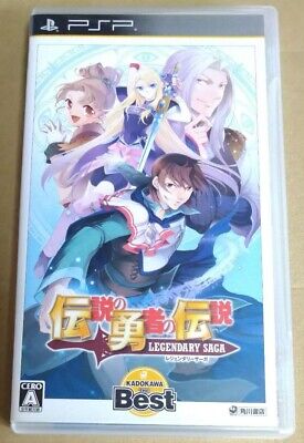 PSP Densetsu no Yuusha no Densetsu Legendary Japanese Tested Genuine  4997766201016