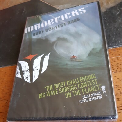 NEW SEALED Mavericks Surf Contest 2005 DVD Surfing Maveriks big wave Jeff Clark