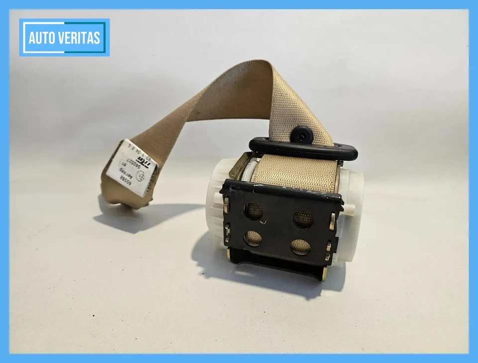 original belt SRS BMW E61 seat belt rear right beige 33031847 Accident-free - Image 3 of 4