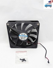 BOK BDH13525S 2-pin DC12V 0.24A 135mm/140mm ATX Power Supply Cooling Fan,PC psu