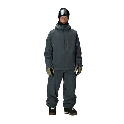 686 Dojo Shell Men's Winter Jacket, Navy Denim, Large | eBay