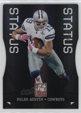 2011 Donruss Elite Status Black Die-Cut 15/24 Miles Austin #28 ms9
