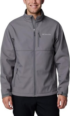 Columbia Ascender Softshell Jacket for Men, Size XL - Gray