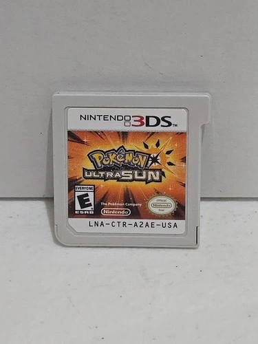 Pokemon Ultra Sun (Nintendo 3DS) CARTRIDGE ONLY RARE TESTED AND WORKING!