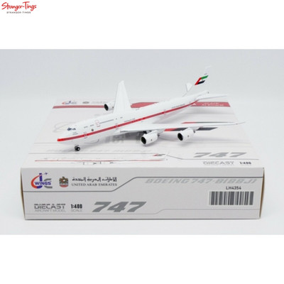 JC Wings 1:400 Abu Dhabi Amiri Flight Boeing 747-8 (BBJ) Diecast Modellflugzeug