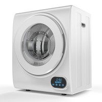 4KG Vented Tumble Dryer w/ Anti-Wrink, 4 Auto Drying Mode & LCD Screen,White