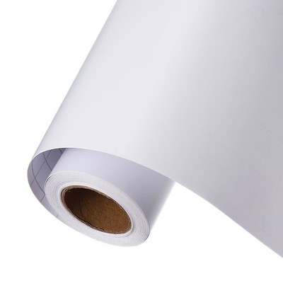 Matte White Permanent Vinyl, 12 Inch x 14ft Adhesive Vinyl Roll
