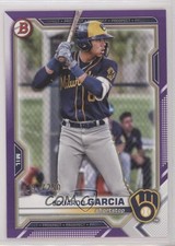 2021 Bowman Draft Purple 197/250 Eduardo Garcia #BD-22 0ok8