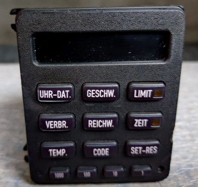Großer Bordcomputer BC2 incl. Kabelbaum, Lenkstockhebel für BMW E30