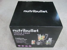 NutriBullet 64oz Triple Prep System Blender and Food Processor, 1500W, 3 Speeds