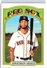 2021 Topps Heritage #517 Jonathan Arauz
