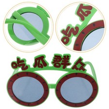 Multi Color Funny Sunglasses for Parties Reusable ABS Photo Booth Props