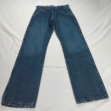 Wrangler Retro Boys Relaxed Straight Leg Jeans Dark Wash 12 Reg 10BRT30EB