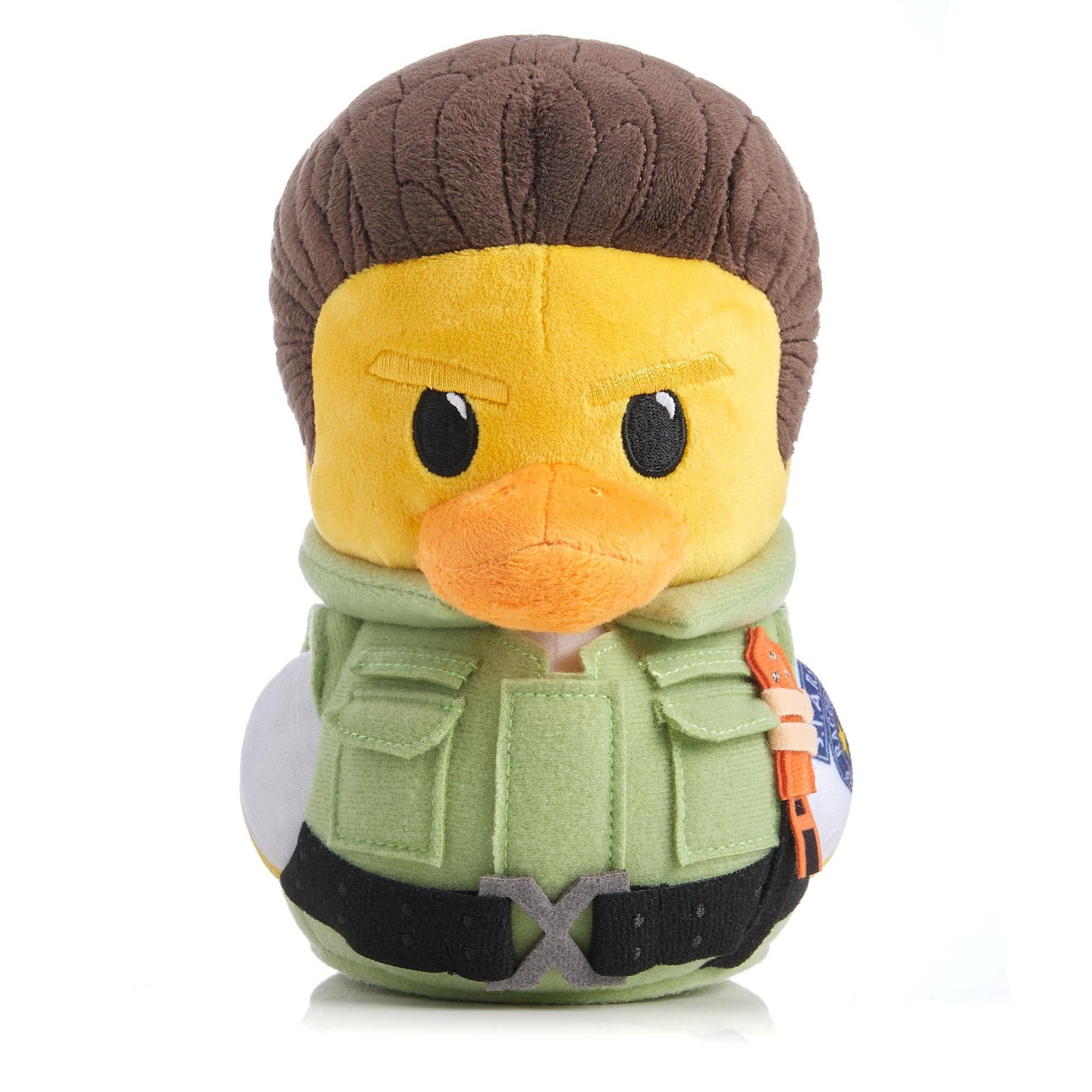 TUBBZ Plush: Resident Evil - Chris Redfield Cosplaying Rubber Duck Soft Plush Co