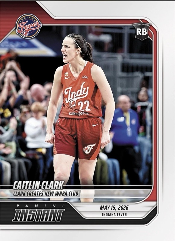 2026 Panini Instant WNBA #64 Caitlin Clark Indiana Fever