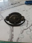 Vintage Antique Ornate Fancy Brass Drop Handle Drawer Pull — photo 1