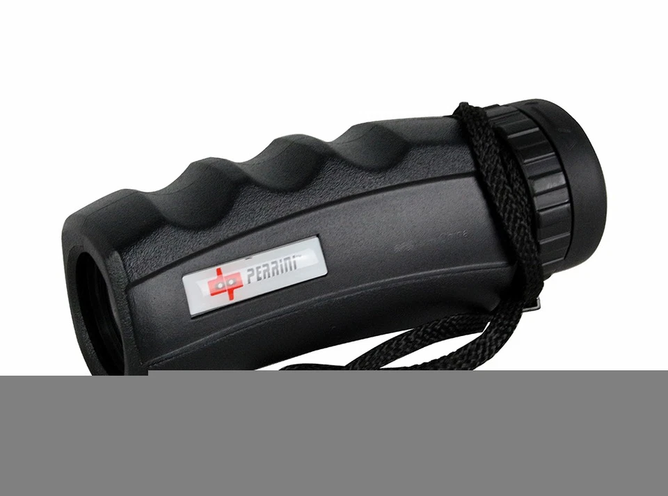 Perrini 10x25 Black Monocular with Nylon Sheath – Compact & Waterproof - Image 2 of 4