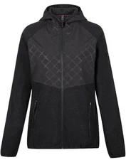 Alpha Camp Jacket Women's Small Black  Hooded Rain Water Resistant Breathable