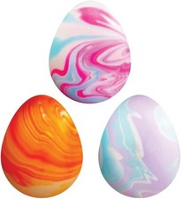        NeeDoh Swirlie Eggs Squishy Egg; Nee Doh Swirly Eggs, Easter Squeeze Toy