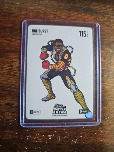 2026 BoBA Battle Arena Brawl Blizzard Battlefoil SP Haliburst Tyrese Haliburton