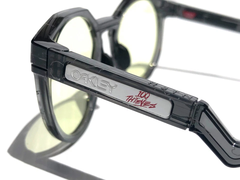 NOVO Óculos de Sol Oakley HSTN Cinza Fumaça PRIZM GAMING Bloqueio de Luz Azul 9242-19 - Imagem 2 de 4