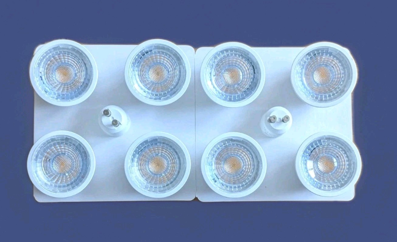 Fusion 5W LED GU10 10 Pack FGU10/5WW/10P/D Dimmable 3000K Warm White