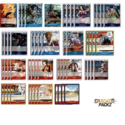 One Piece Meta Deck   Whitebeard Ace   Comp Build   50+  - Parallel Included
