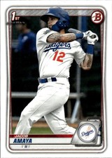 2020 Bowman Jacob Amaya #BP-3 Prospects Los Angeles Dodgers 3G