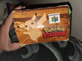 Pokemon Stadium N64 Nintendo 64 CIB with Transfer Pack MINTY Big Box