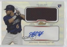 2013 Topps Finest Jumbo Relic Rookie Refractor Adam Eaton #AJR-AE Auto 11uo