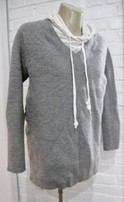 Alexander Wang T Hooded Layered Wool And Cotton Blend Jersey Mini Dress S SALE!
