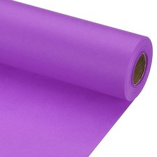 Wrapping Paper, 20" x 600"(49') 70 GSM Craft Paper Packing Paper Dark Purple