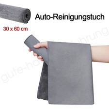 5X Mikrofasertuch Auto Poliertuch Randlos 30x60 400GSM Microfaser Trockentuch