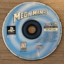 PS1 Mega Man 8 Anniversary Edition (PlayStation 1, 1997) Disc Only! TESTED!!!