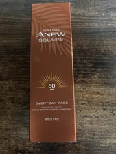 Avon Isa Knox Anew Solaire Everyday Face Protection Lotion Broad Spectrum SPF 50