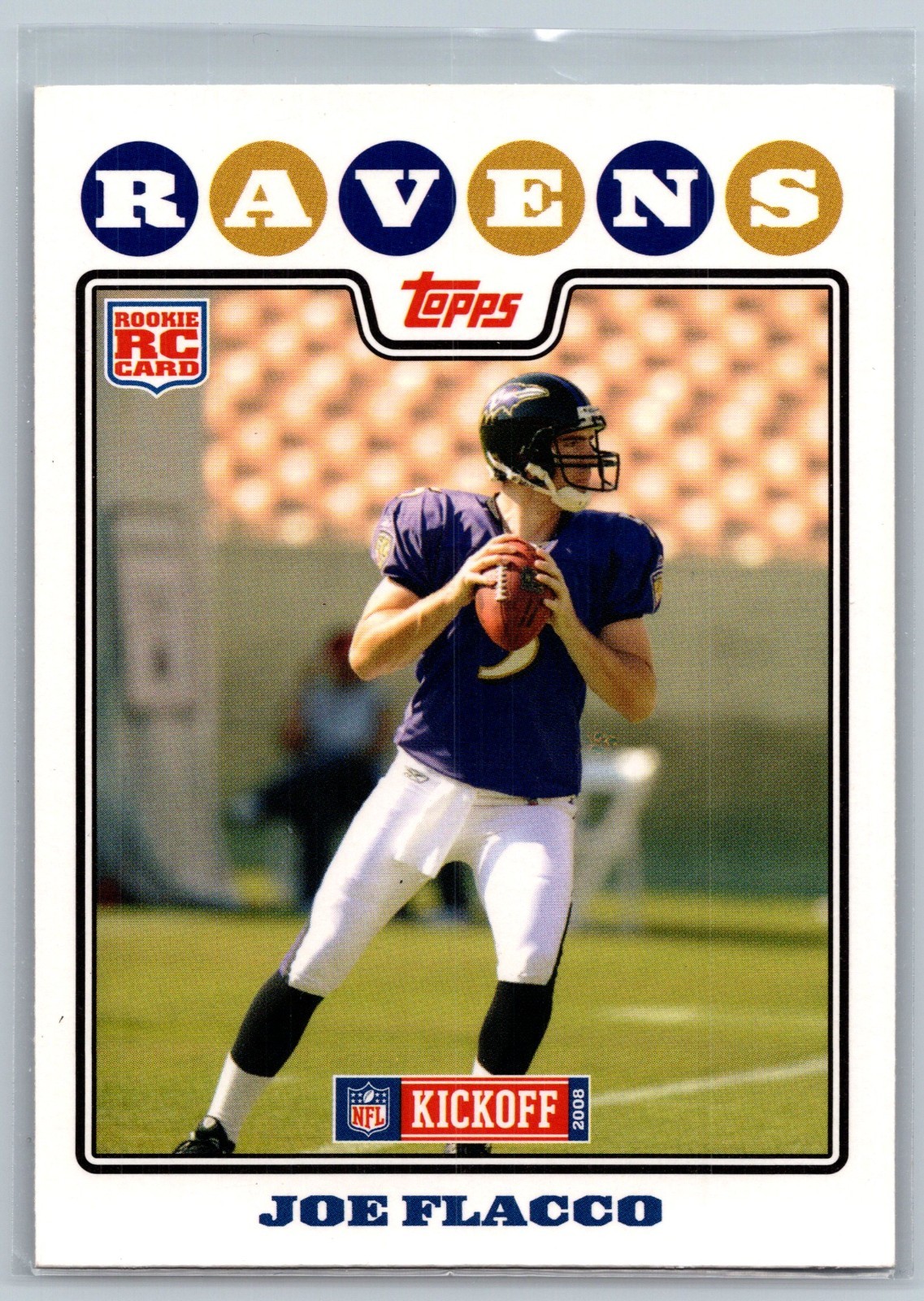 Joe Flacco Topps Kickoff #170 Base