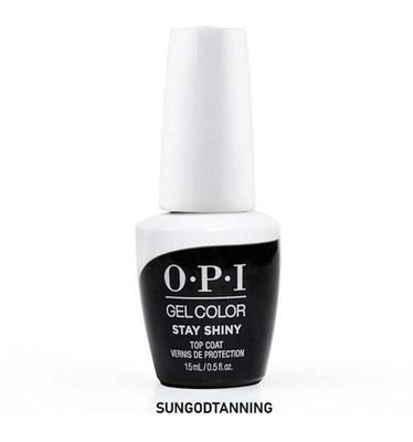 O.P.I. GEL COLOR STAY SHINY TOP COAT 15 ML, 0.5 OZ