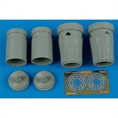 Su-27 Flanker B exhaust nozzles - ITALERI / 1:72 - Aires 7207