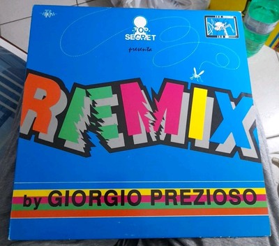 LP REMIX BY GIOGIO PREZIOSO Blue Cover RADIO DEEJAY TLP 130 NEU Blue Selten