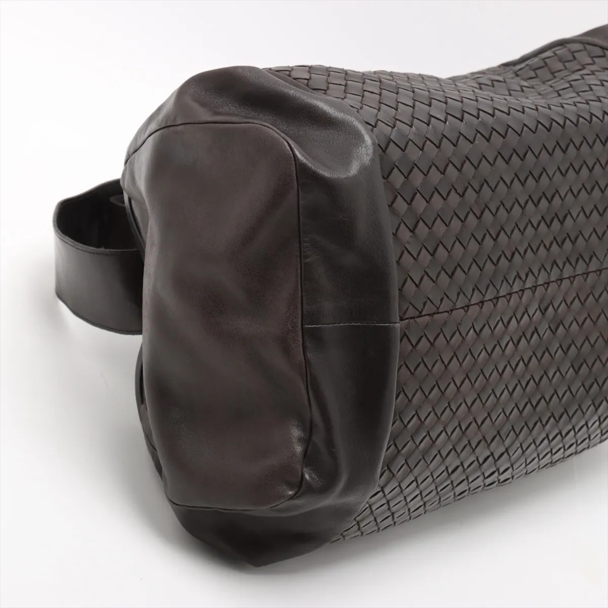 Bottega Veneta Intrecciato Leather Boston bag Black thumbnail 4