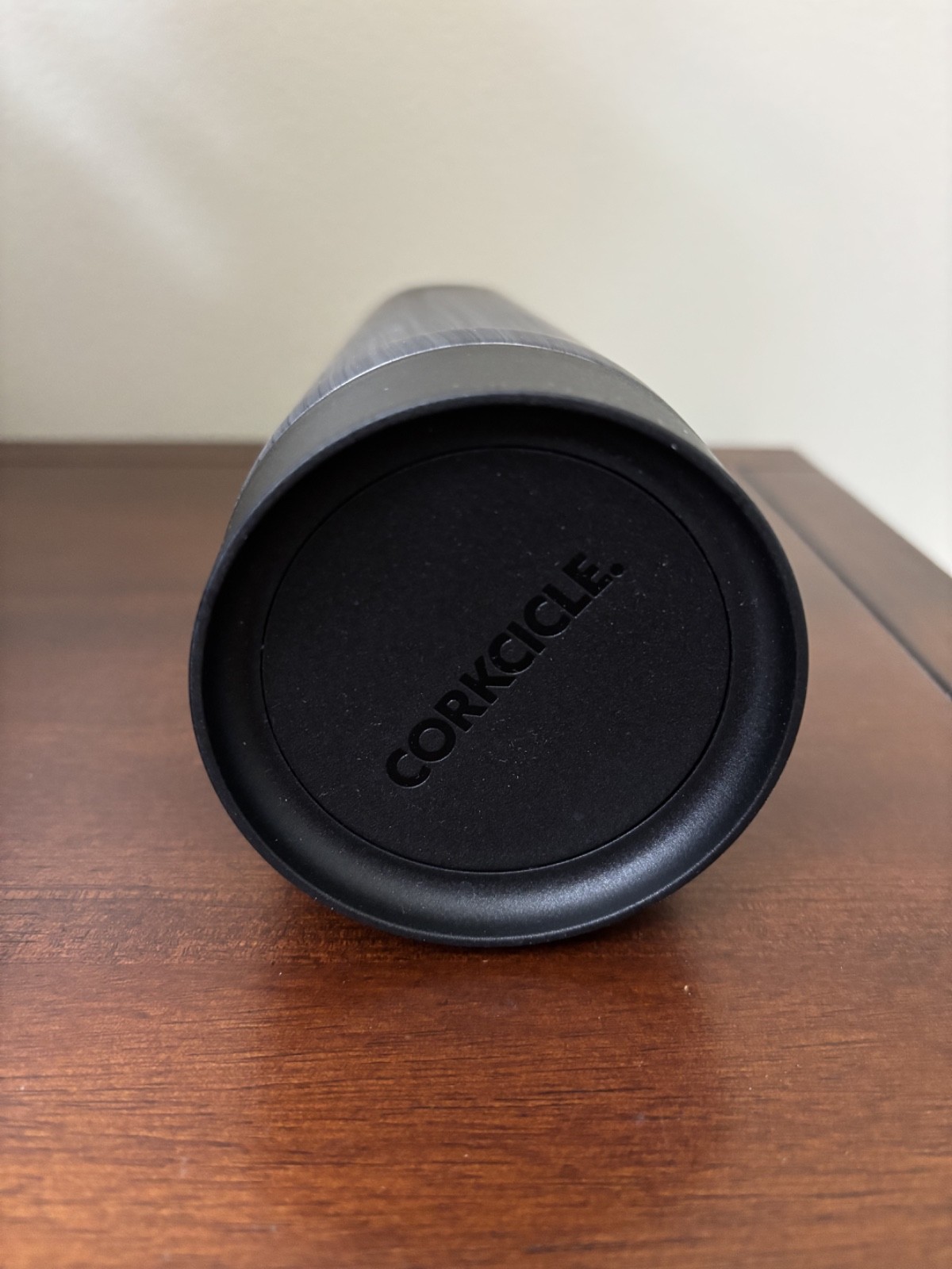 Corkcicle Commuter Cup Travel Mug Insulated Coffee Mug with Lid Burnt Wood