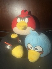 Angry Birds 4 Inch Plush Lot