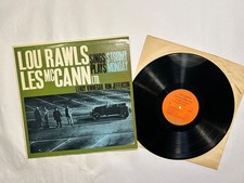 Vintage Vinyl LOU RAWLS/LES McCANN LTD “ Stormy Monday” LP  Tested VG+