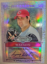 2006 Bowman Sterling SEAN WATSON MLB Reds Prospect REFRACTOR AUTOGRAPH! /199