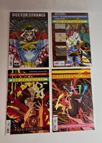 Doctor Strange Fall Sunrise 1-4 Complete Comic Lot Run Set Tradd Moore Marvel