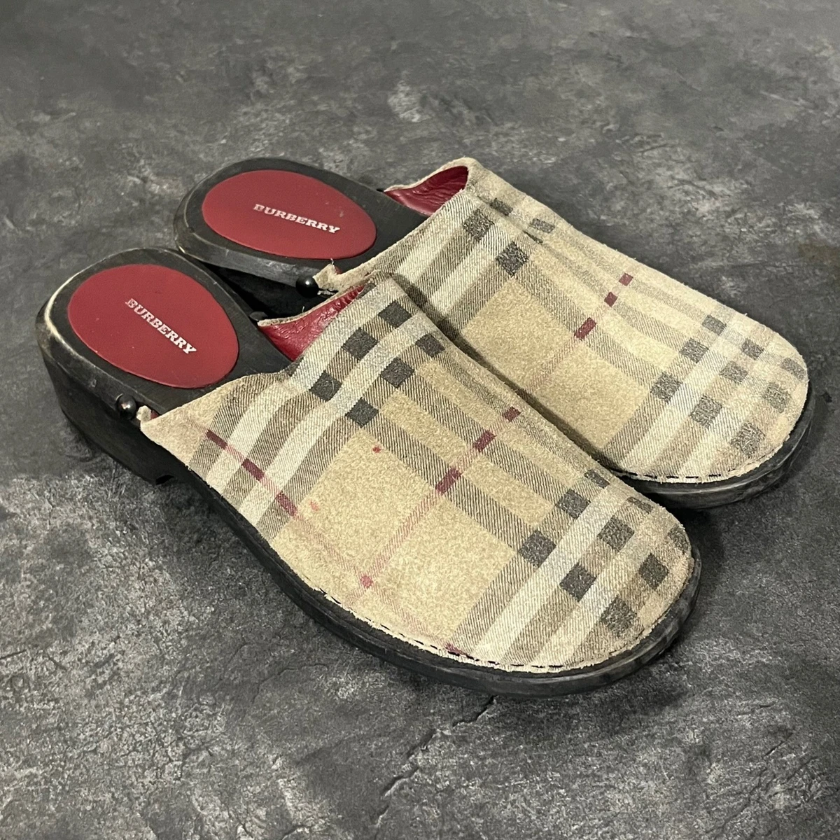 Burberry Check Sandals for Women for sale | eBay