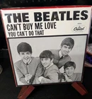 THE BEATLES Can't Buy Me Love 7" Vinyl BOX Set w/T-Shirt 2011 TARGET USED